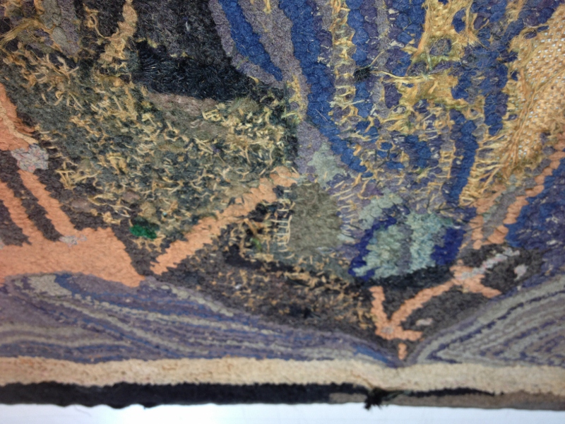 Nutting House Antiques New Paltz New York Antique Hooked Rug